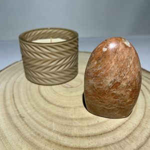 Forme Libre Pierre de Lune Orange - 300 g