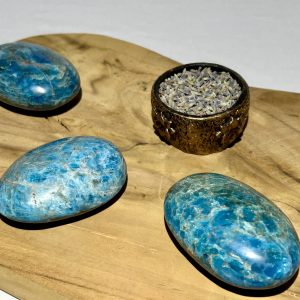 Galet Apatite Bleue - 100g