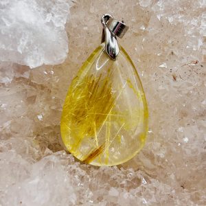 Pendentif Quartz Rutile