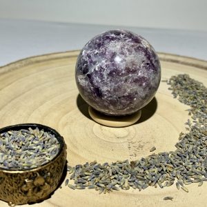 Sphère Lépidolite - diam 60