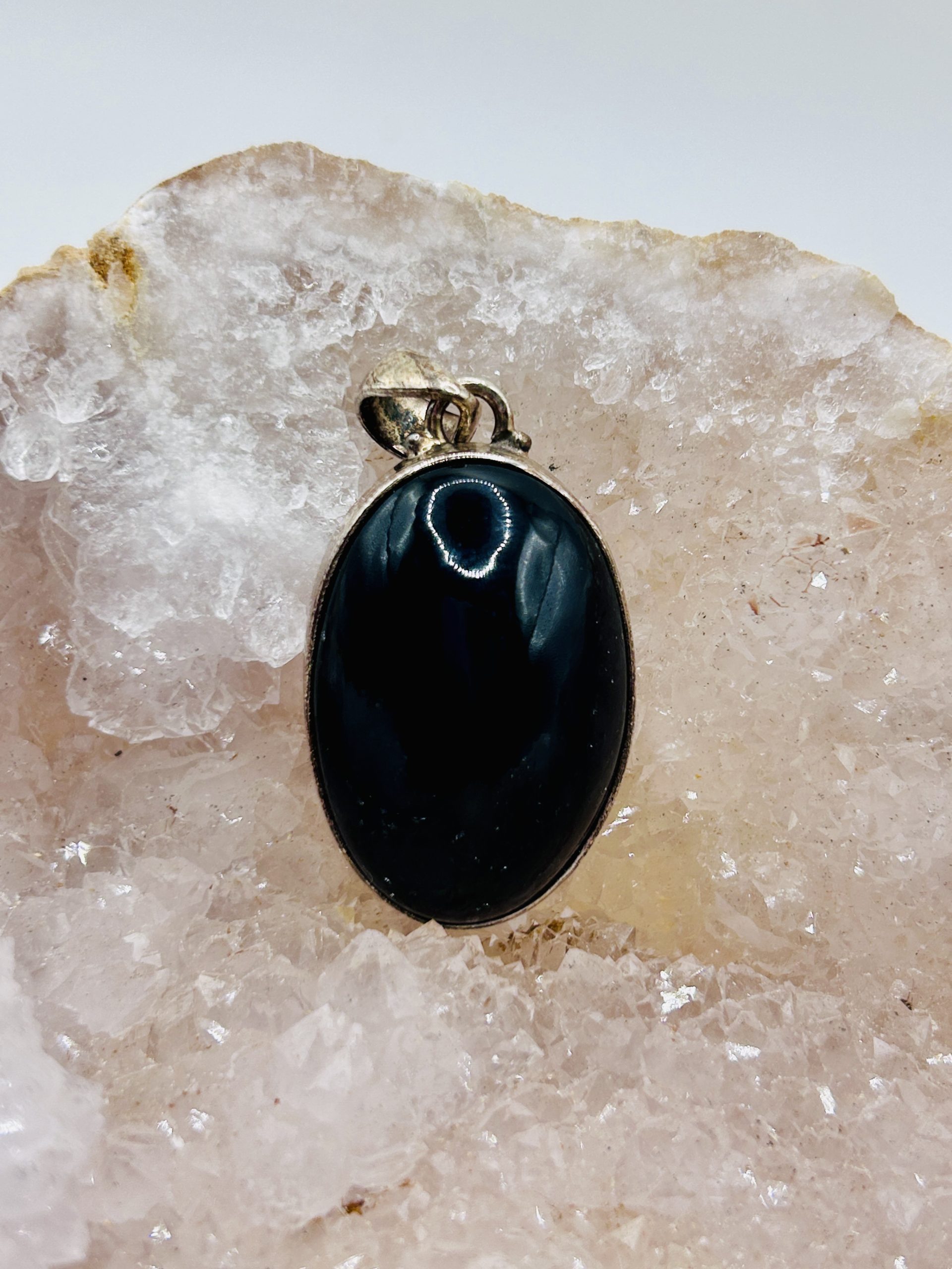 Pendentif Oeil Céleste & Argent