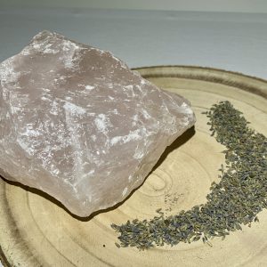 Pierre Brute Quartz Rose - 3300g