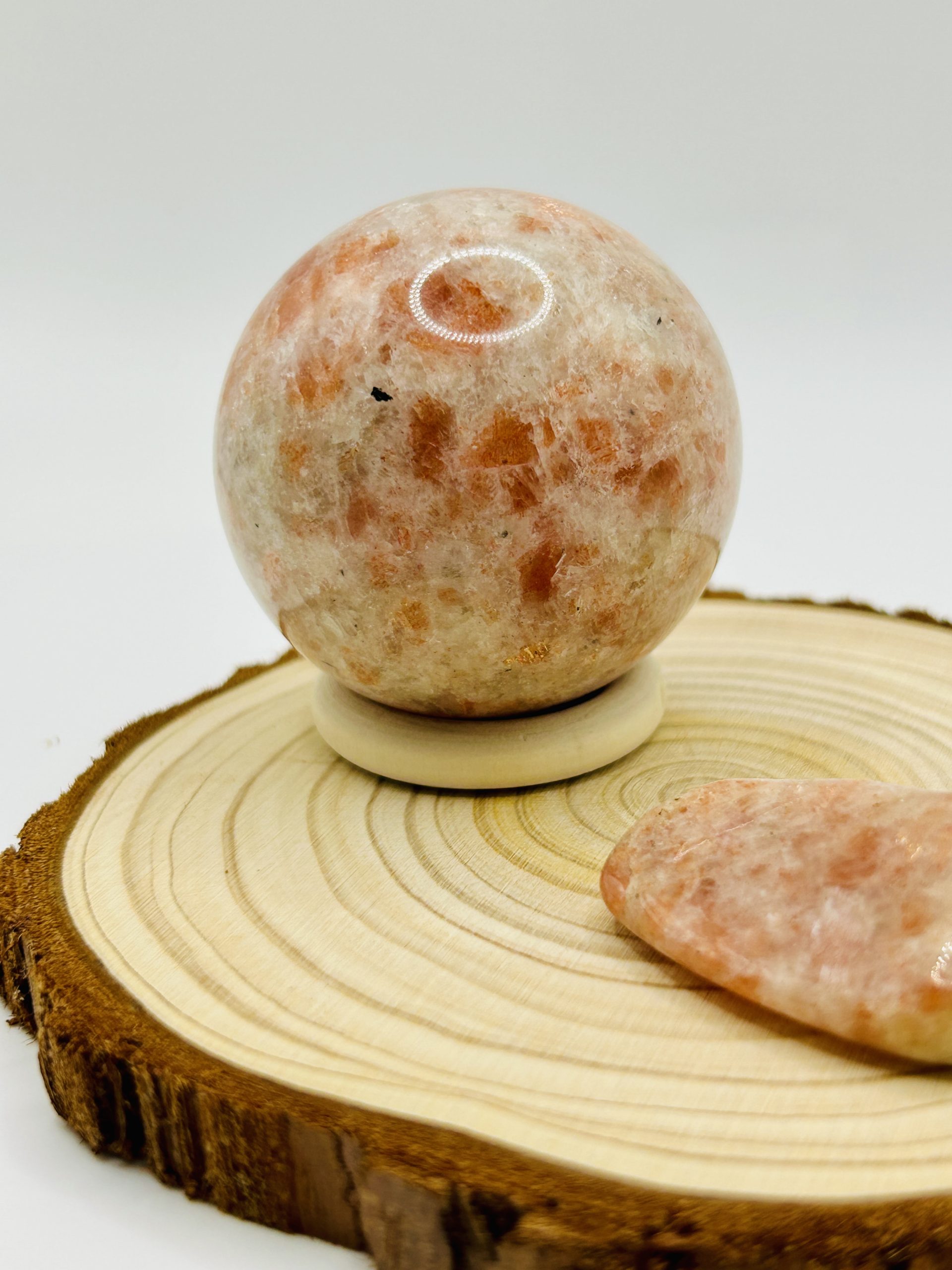Sphère Pierre du Soleil - Diam 40 – Image 3