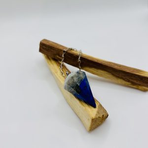 Pendule hexagonal Lapis Lazuli