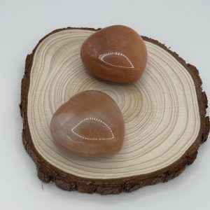 Coeur Aventurine Pêche