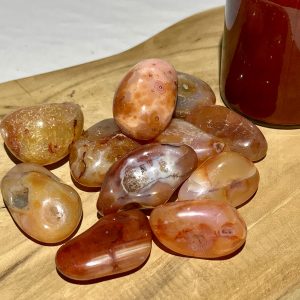 Pierre roulée Cornaline