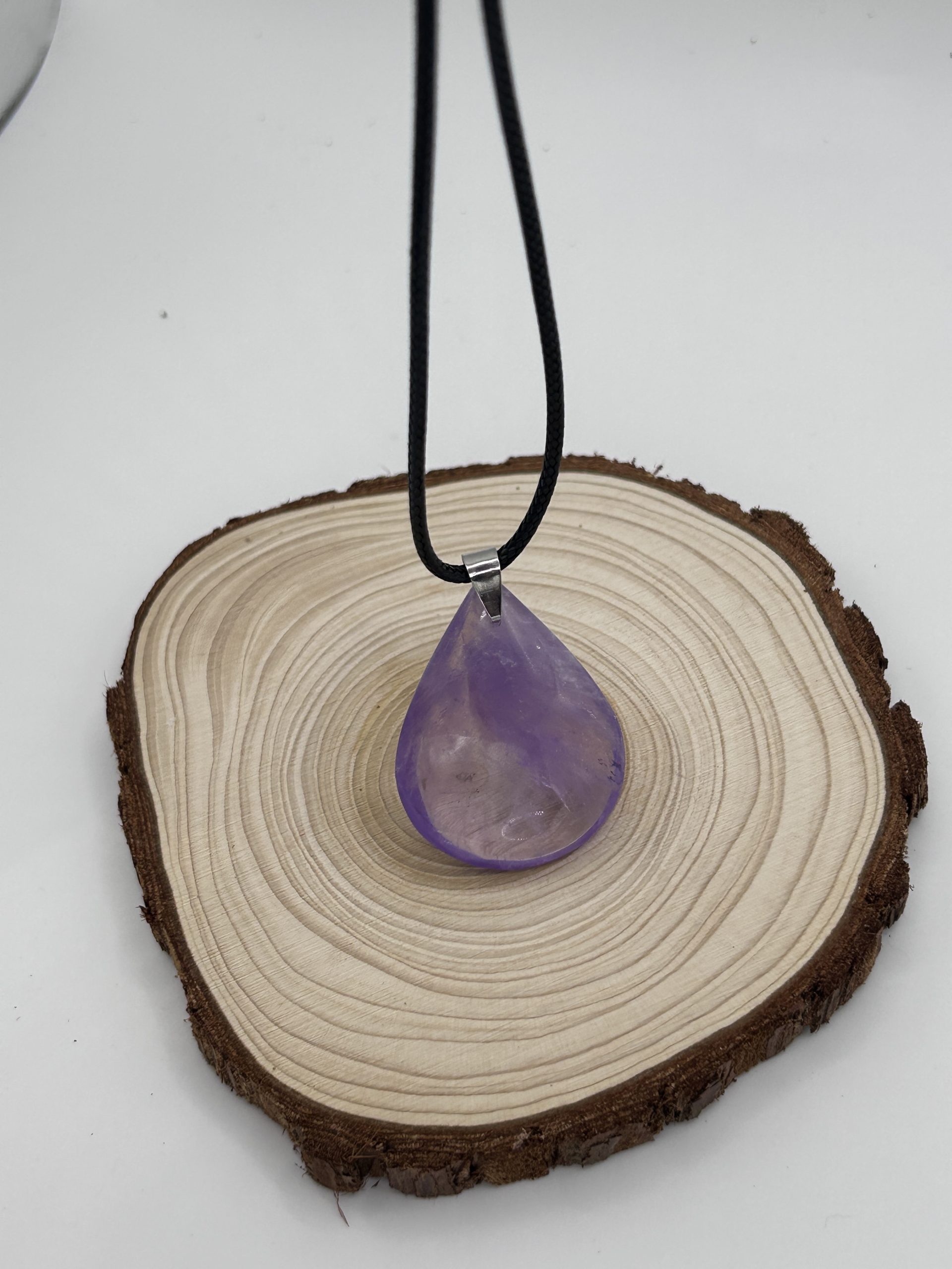 Pendentif Améthyste Goutte