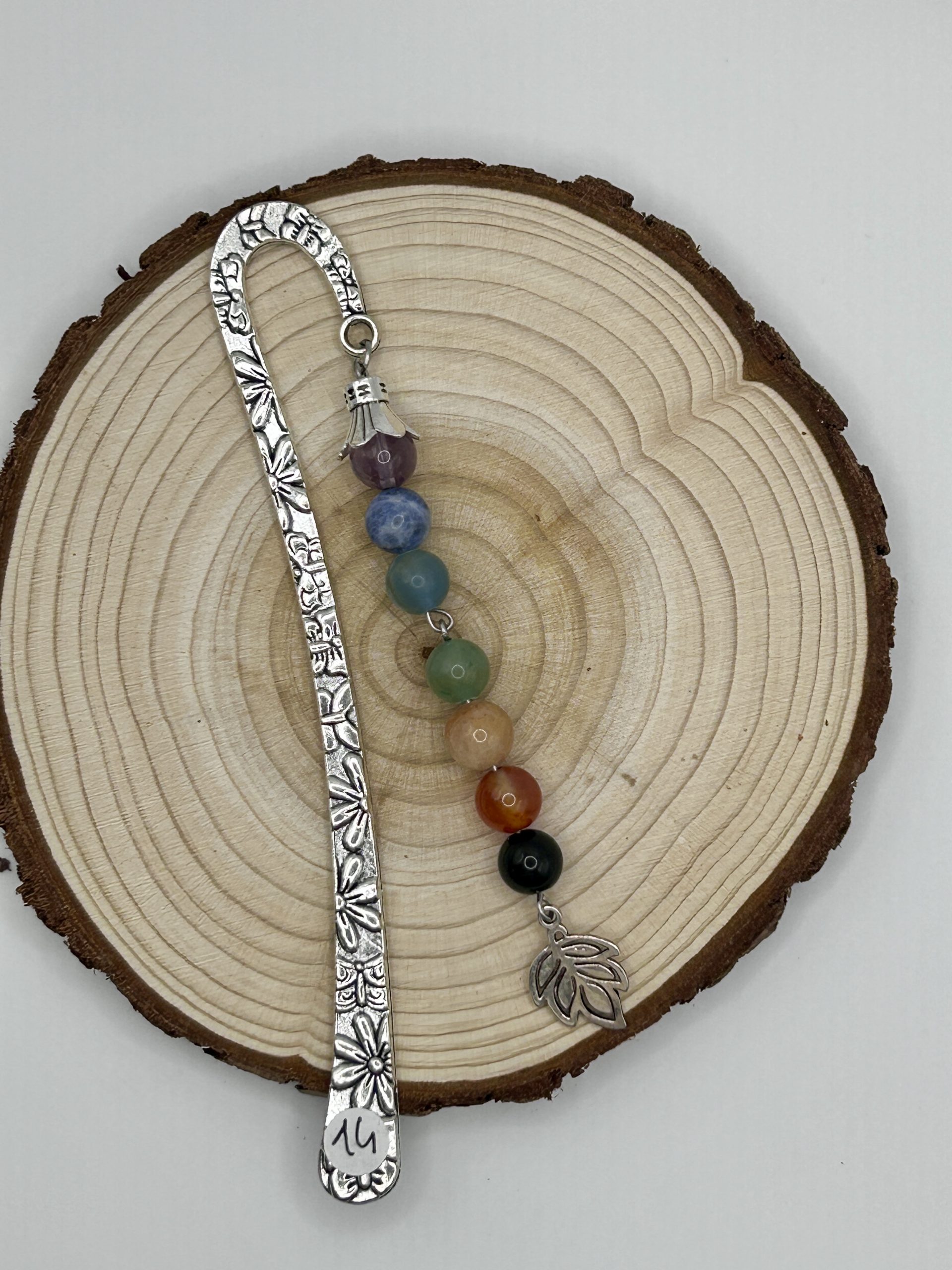 Marque page pierres naturelles Equilibre de la Nature
