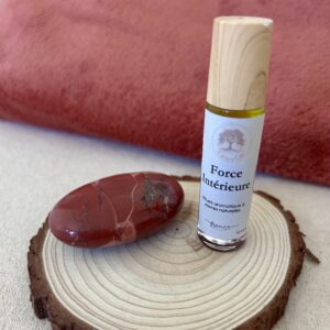 Roll-on Force Intérieure – Vétiver, patchouli & jaspe rouge