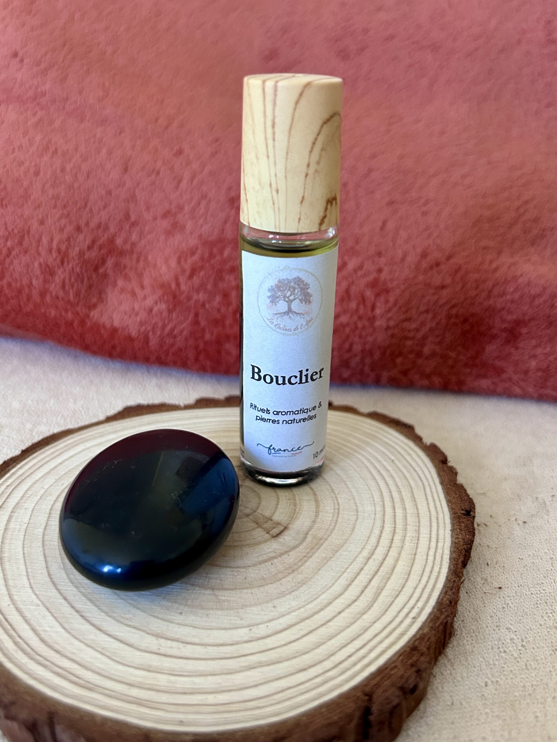Roll-on Bouclier – Palo santo, myrrhe & obsidienne