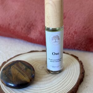 Roll-on Ose – Géranium, orange douce & œil-de-tigre