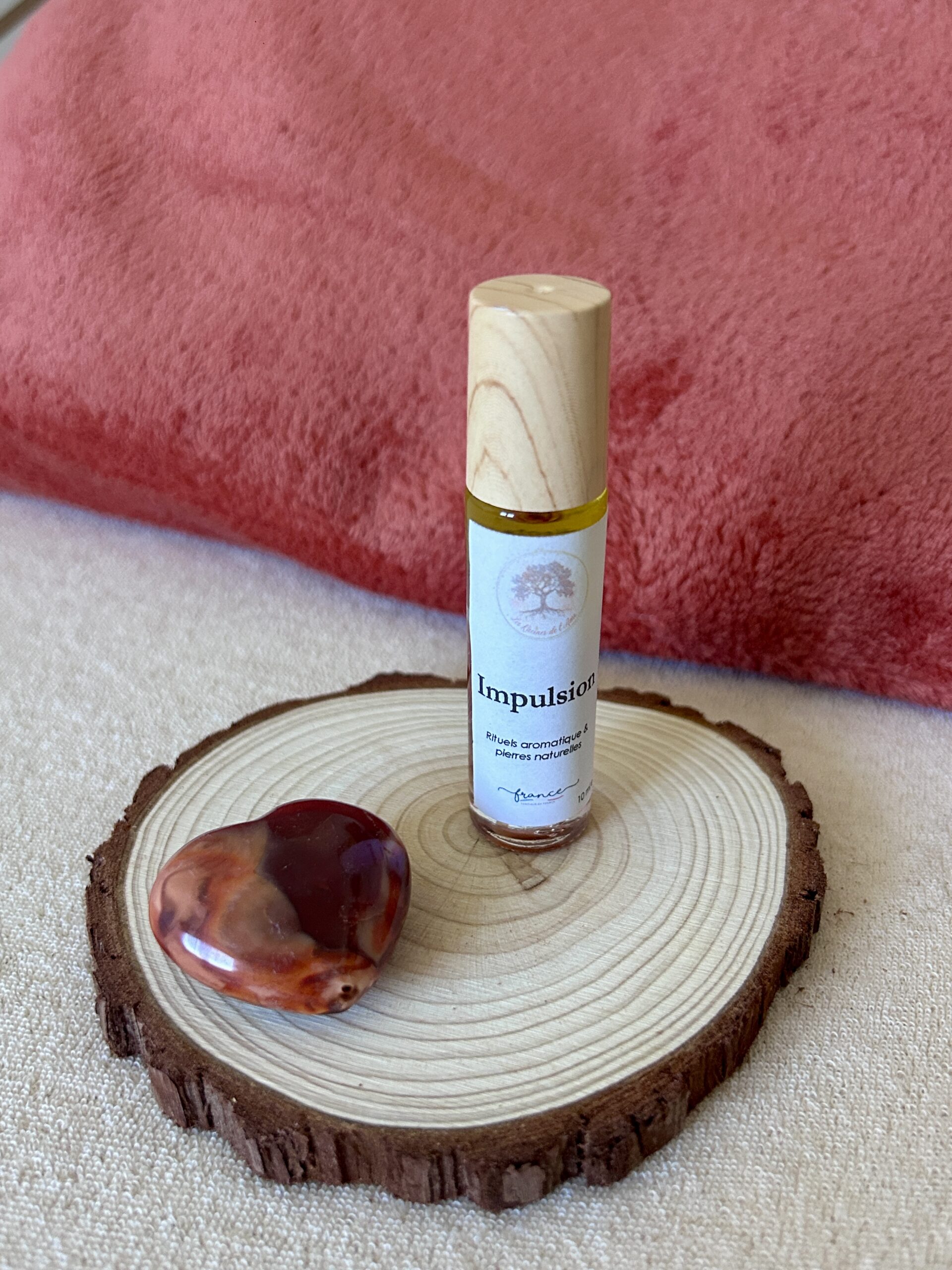 Roll-on Impulsion – Épinette noire, petit grain & cornaline – Image 2