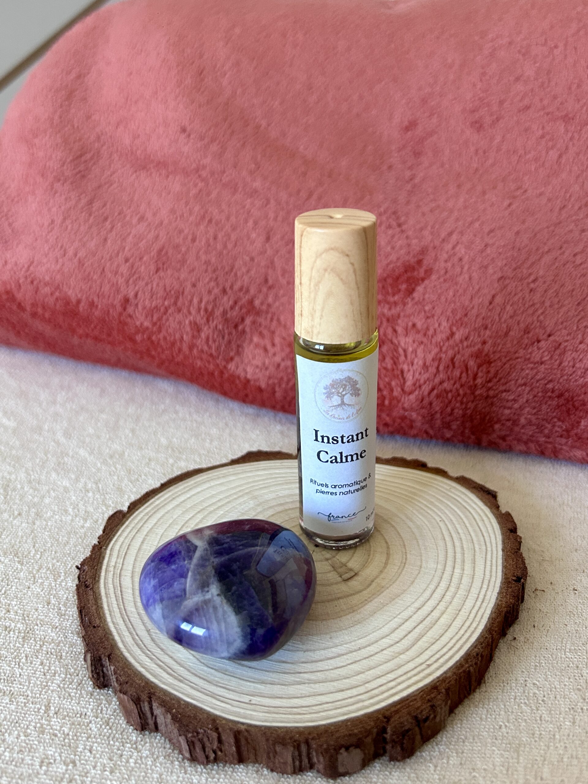 Roll-on Instant Calme – Huiles essentielles & Améthyste – Image 2