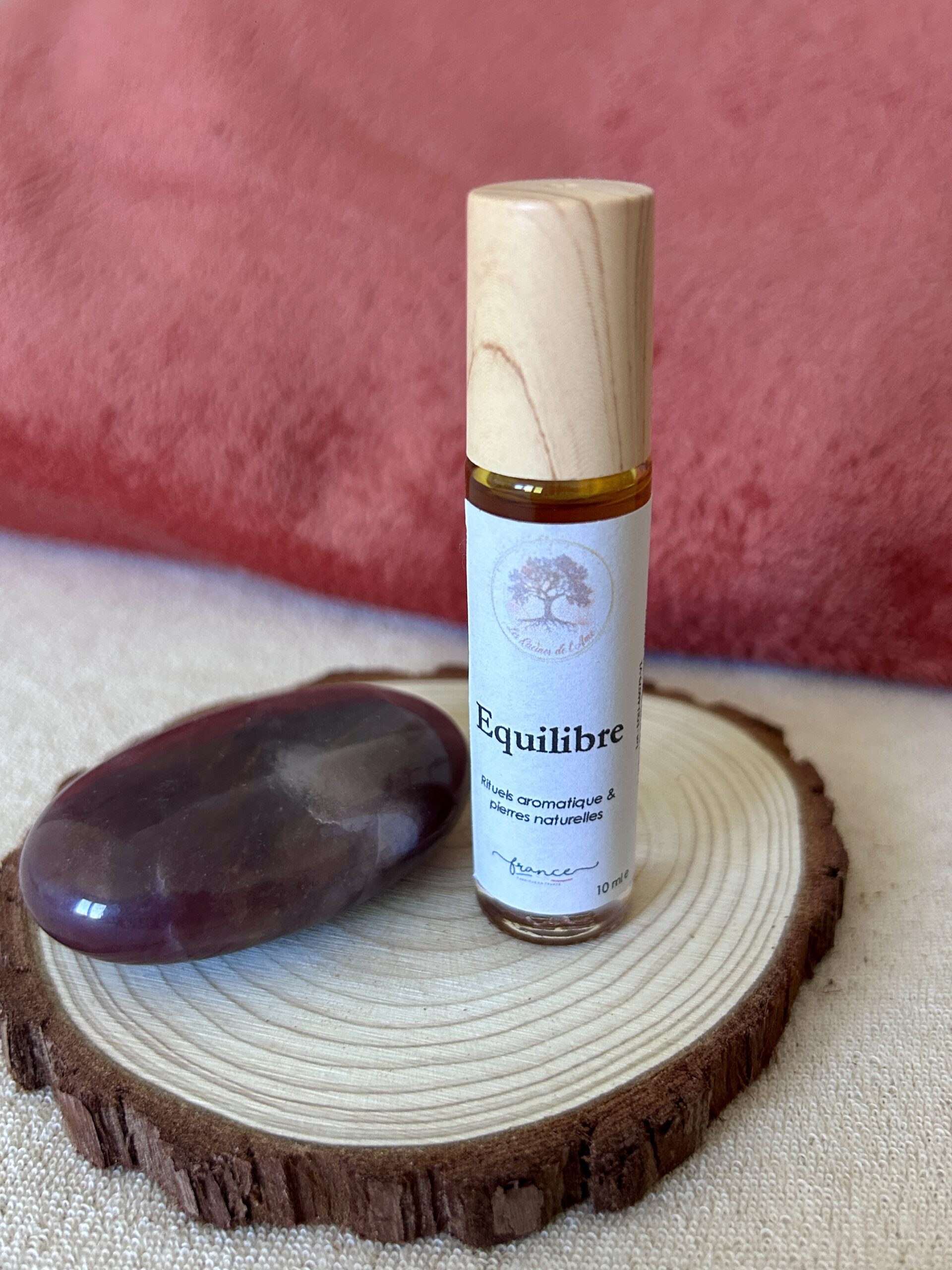 Roll-on Équilibre – Huiles essentielles & quartz